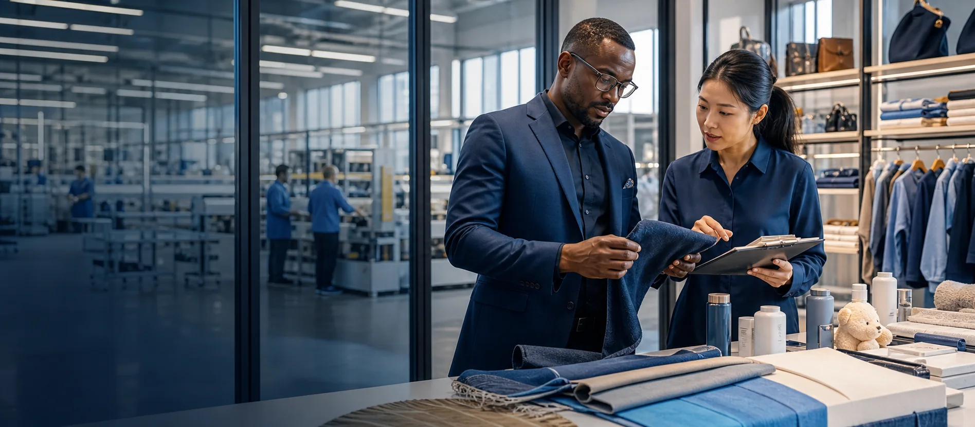 Contrôle de produits et d'échantillons avec un partenaire de sourcing